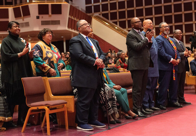 Founder's Day Presiding Elders in Worship