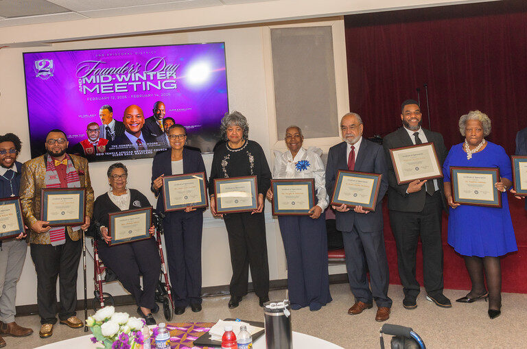 Founder's Day Second District Lay Past Presidents